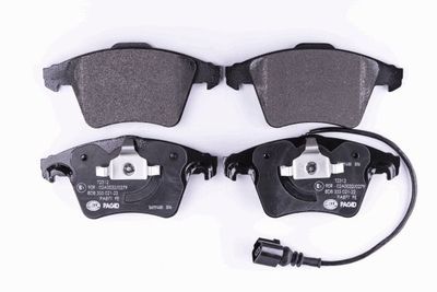 Комплект тормозных колодок, дисковый тормоз HELLA 8DB 355 021-221 для VW TOUAREG