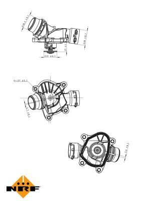 TERMOSTAT LICHID RACIRE NRF 725041 6