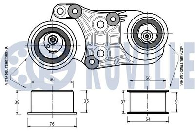 ROLA INTINZATOR CUREA DISTRIBUTIE RUVILLE 540349 1