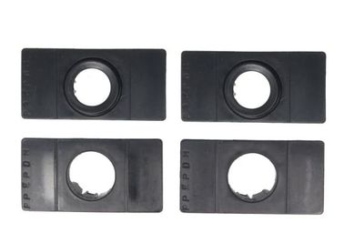 Parkeersensoren montage kit Voor (4 stuks., plastic) past: VW POLO VI AW 01.21-