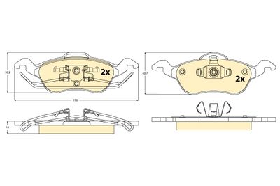 SET PLACUTE FRANA FRANA DISC