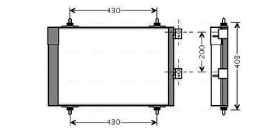 CONDENSATOR CLIMATIZARE AVA QUALITY COOLING CNA5241D