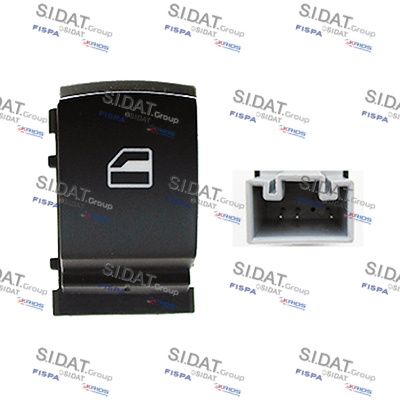 Выключатель, стеклолодъемник SIDAT 5.145152A2 для VW CC