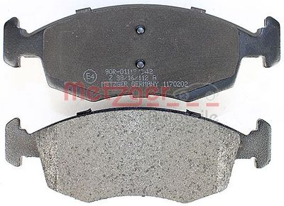 SET PLACUTE FRANA FRANA DISC METZGER AUTOTEILE 1170202 3