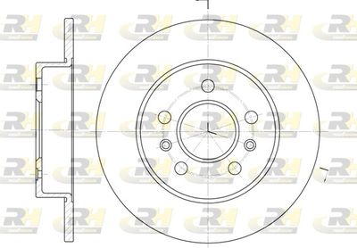 спирачен диск ROADHOUSE 6239.02