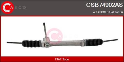 Рулевой механизм CASCO CSB74902AS для FIAT PANDA