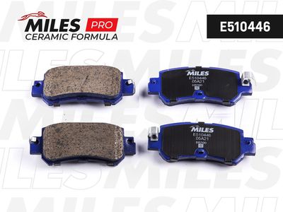 Комплект тормозных колодок, дисковый тормоз MILES E510446 для MAZDA CX-3