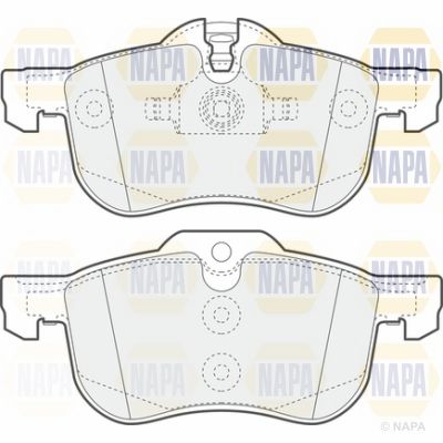Brake Pad Set NAPA PBP7631