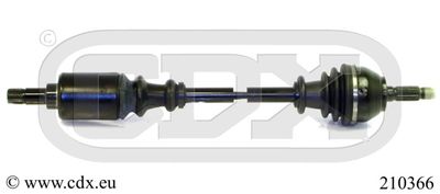 Приводной вал CDX 210366 для CITROËN AX