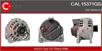 GENERATOR / ALTERNATOR CASCO CAL15371GS