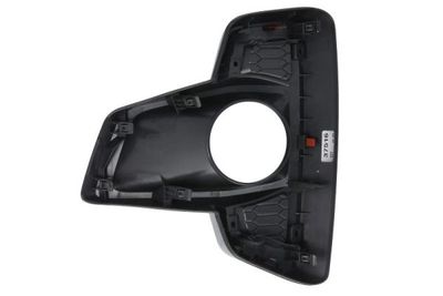 Voorbumper afdekking Voor Rechts (plastic, red/zwart glanzend) past: TOYOTA HILUX VIII 01.18-05.20