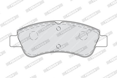 BREMSBELAGSATZ SCHEIBENBREMSE FERODO FDB4066 1