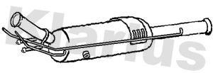 Filtr sadzy / filtr cząstek stałych, układ wydechowy KLARIUS 390432