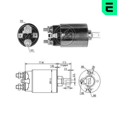 SOLENOID ELECTROMOTOR