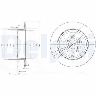 Brake Disc BG3912