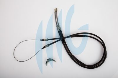 Тросик, cтояночный тормоз RICAMBIFLEX GM 01360647 для OPEL COMMODORE