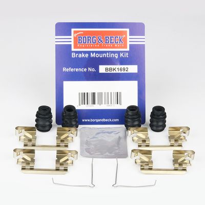 BORG & BECK BBK1692 Скобы тормозных колодок  для HONDA JAZZ IV (GK_) 1.3