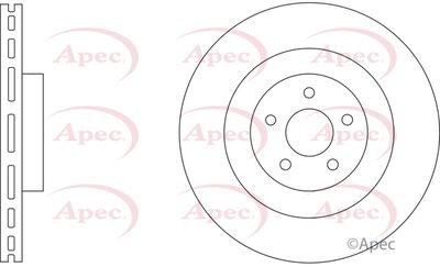 Brake Disc APEC DSK3336