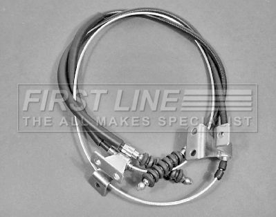Тросик, cтояночный тормоз FIRST LINE FKB1349 для FSO 125P