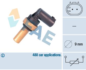 FAE 32710 Датчик температуры охлаждающей жидкости  для SMART ROADSTER (Смарт Роадстер)