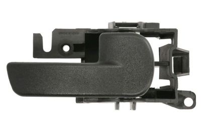 Door handle Achter/Voor Rechts (binnen, zwarte textuur) past: NISSAN NAVARA D40 01.05-01.15