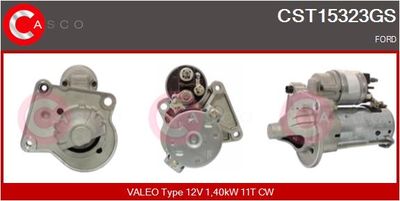 CASCO CST15323GS Стартер для FORD TRANSIT COURIER B460 Автофургон / микроавтобус 1.5 EcoBlue CASCO CST15323GS Стартер для FORD TRANSIT COURIER B460 Автофургон / микроавтобус 1.5 EcoBlue