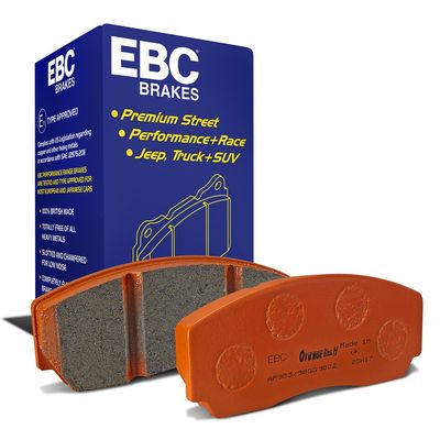 комплект спирачно феродо, дискови спирачки EBC Brakes DP91032