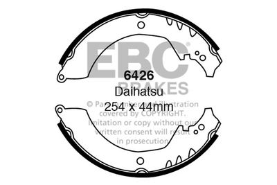 Комплект тормозных колодок EBC Brakes 6426 для DAIHATSU RUGGER