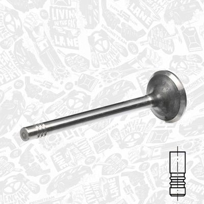 Uitlaatklep - VE0013 - ET ENGINETEAM