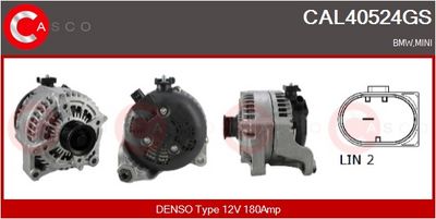 GENERATOR / ALTERNATOR CASCO CAL40524GS