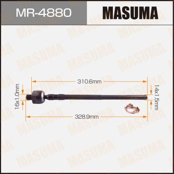 MASUMA MR-4880 Наконечник рулевой тяги  для NISSAN CEFIRO III седан (A33) 2.0