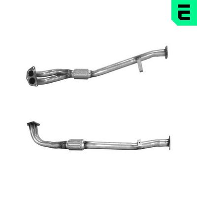 Rura wydechowa OPTIMAL OP-EEP33114-FP