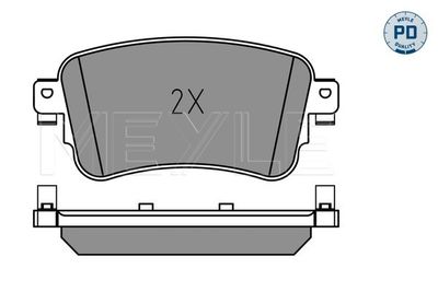 SET PLACUTE FRANA FRANA DISC MEYLE 0252258818PD 1