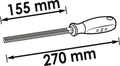 Pilník, čistenie brzdových segmentov VIGOR V5691