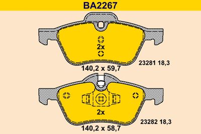 SET PLACUTE FRANA FRANA DISC