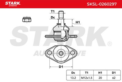 Шарнири STARK SKSL-0260297