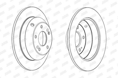 BREMSSCHEIBE JURID 562842JC 1