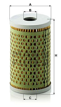 Масляный фильтр MANN-FILTER H 601 для MERCEDES-BENZ PONTON