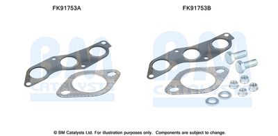 BM CATALYSTS FK91753 Катализатор для KIA PICANTO (TA) 1.0