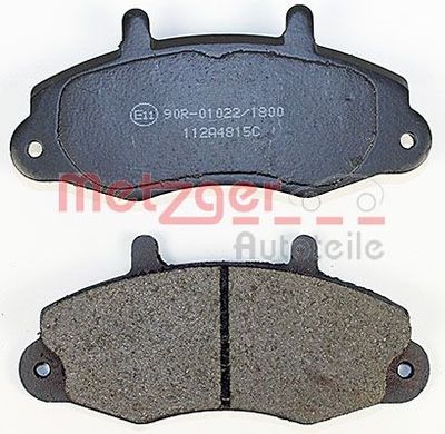 BREMSBELAGSATZ SCHEIBENBREMSE METZGER AUTOTEILE 1170604 2