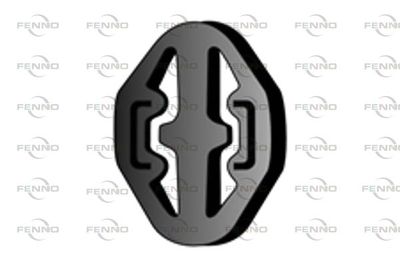Резиновые полоски, система выпуска FENNO X30209 для VW LUPO