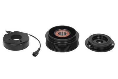 Airco compressor koppeling compleet (DENSO 10S17C 12V 8 120mm) past: FENDT 1000, 300, 800, 900  CHALLENGER MT  DEUTZ FAHR AGROTRON X  MASSEY FERGUSON 8000  SAME DIAMOND  VALTRA S 12.4D-D
