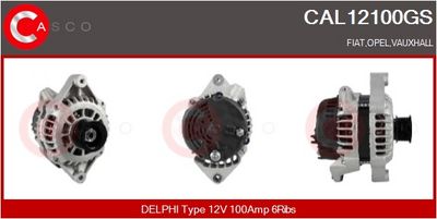 GENERATOR / ALTERNATOR CASCO CAL12100GS