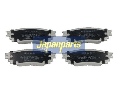 JAPANPARTS Stabdžių trinkelių rinkinys, diskinis stabdys