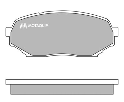 Комплект тормозных колодок, дисковый тормоз MOTAQUIP LVXL679 для ISUZU IMPULSE