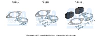 Монтажен комплект, изпускателна тръба BM Catalysts FK50020