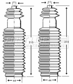 Bellow Kit, steering FIRST LINE FSG3200
