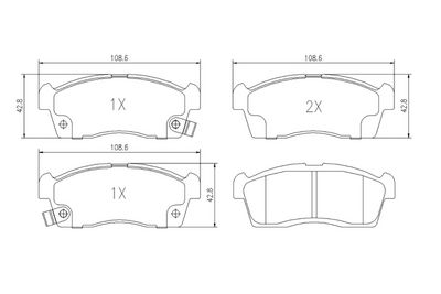 SET PLACUTE FRANA FRANA DISC
