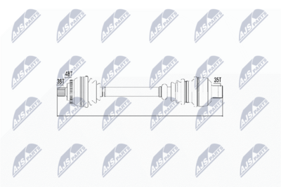 полуоска NTY NPW-WW-024