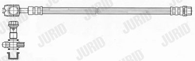 JURID 172529J Тормозной шланг  для SEAT EXEO (Сеат Еxео)